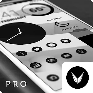 Dark Void Pro - Black Icons v3.6.7 APK (Full Version)
