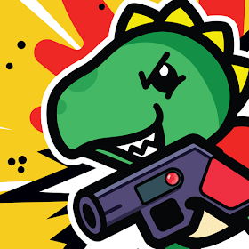 Dino with a Gun MOD APK V0.92.1 (INCREASED COINS, INCREASED DIAMONDS)