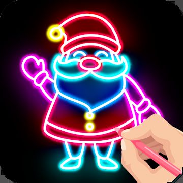 Draw Glow Christmas v1.1.0 APK + MOD (VIP Unlocked)
