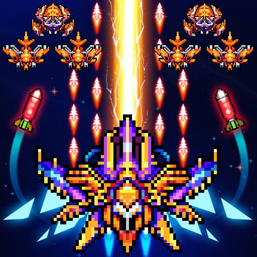 Falcon: Classic Space Invaders v100.75 MOD APK (Unlimited Money)