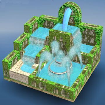 Flow Water Fountain 3D Puzzle v2.01 MOD APK (Free Shopping)