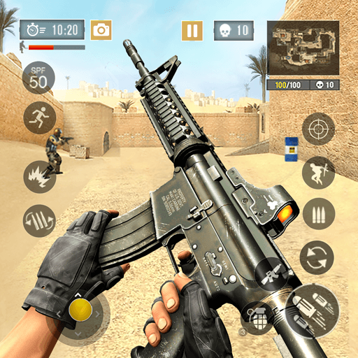 FPS Commando Shooting Games v13.2.8 MOD APK (Free Shopping, Speed)