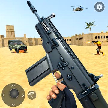 Fps Shooting Attack: Gun Games v1.25 MOD APK (Dumb Enemy)