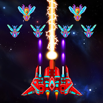 Galaxy Attack: Alien Shooter v70.7 MOD APK (Unlimited Money/VIP Unlocked)
