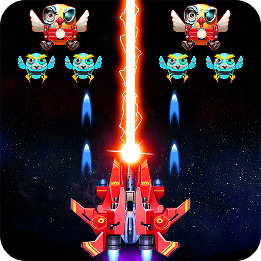 Galaxy Attack: Chicken Shooter v32.1 MOD APK (Unlimited Gold)