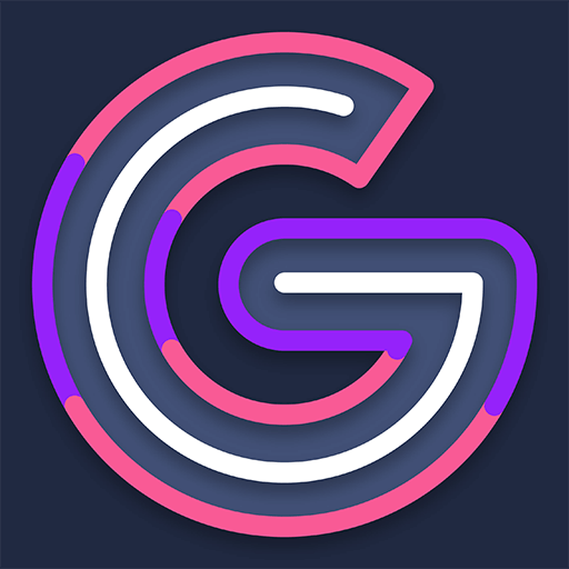 Garis Dark - Lines Icon Pack v63 APK (Patched)