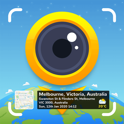 GPS Map Camera v1.9.5 MOD APK (Premium Unlocked)