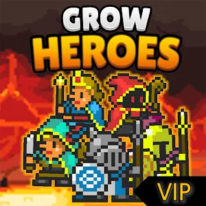 Grow Heroes VIP v6.3.1 MOD APK (Menu, Damage Multiplier, Free Purchase)