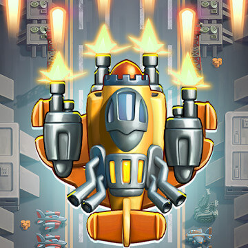 HAWK: Airplane Space v42.3.31527 MOD APK (Multi Damage, Defense)