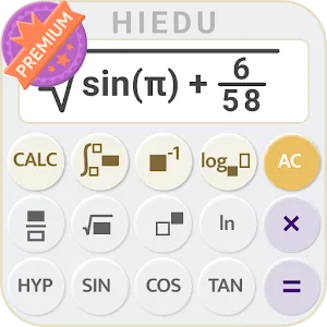 HiEdu 580 Scientific Calculator Pro v1.6.3 APK (Full Version)