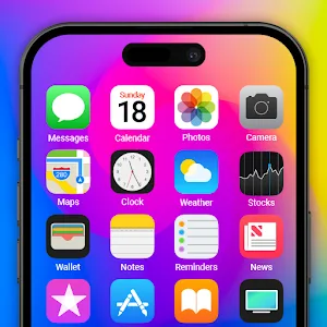 iOS Launcher v1.3.13 MOD APK (Premium Unlocked)