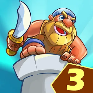 King Of Defense III: Survival v1.0.500 MOD APK (Unlimited Gems, God Mod)