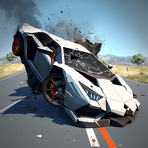 Mega Car Crash Simulator v1.3.8 MOD APK (All Cars Unlocked, No Ads)
