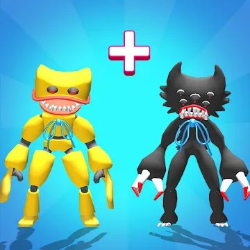 Merge Master Blue Monster v3.47.0 MOD APK (God Mod, 1 Hit Kill, High Reward)