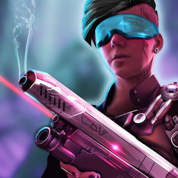 Neon Chrome v1.1.3.006 APK + OBB (Full Game)