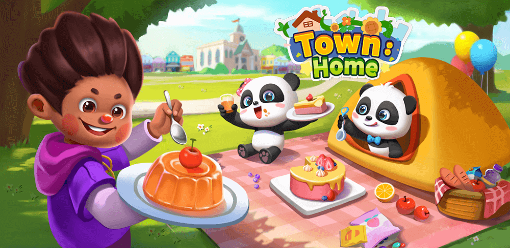 Panda Games: Town Home MOD APK v8.65.00.01 (Free Shopping, Unlimited Coins)