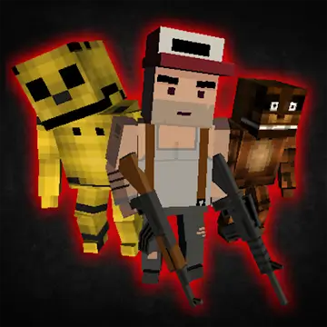 Pixel Z Hunter 3D MOD APK v4.2.1 (High Gold Drop, One Hit Kill)