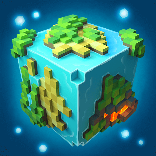 Planet of Cubes Craft Survival v3.0.1 MOD APK (No ADS)