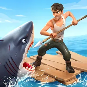 Raft War Survival v0.15.3 MOD APK (Menu, No Skill CD, Resources)