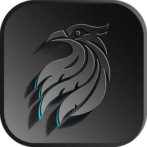 Raven Dark Icon Pack v1.2.4 APK (Full Version)