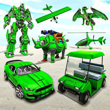 Rhino Robot Games: Robot Wars v1.36 MOD APK (God Mode)