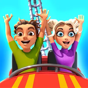 Roller Coaster Life Theme Park v3.3.0 MOD APK (Unlimited Money, Keys, Resources)