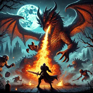 Shadow Slayer: The Last Warrior v1.17 MOD APK (Menu, Damage Multiplier, Unlimited Spins)
