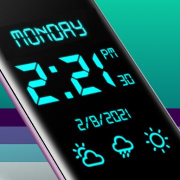 SmartClock - LED Digital Clock v10.2.5 APK + MOD (VIP Unlocked)