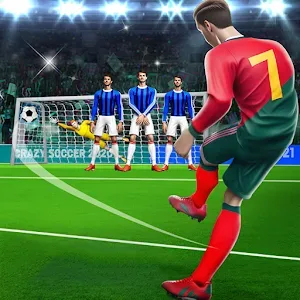 Soccer Kicks Strike Game v16.7 MOD APK (Menu, Unlimited Coins, Diamonds, ADS Removed)