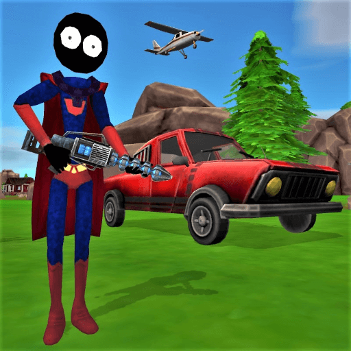 Stickman Superhero v2.1.1 MOD APK (Unlocked All Items)