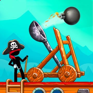 The Catapult: Castle Clash with Stickman Pirates v1.8.6 MOD APK (Unlimited Money)