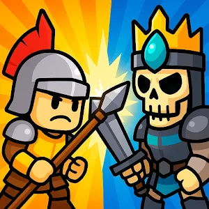 Tiny Warriors Rush v1.12.2 MOD APK (Menu, High Meat, No ADS)