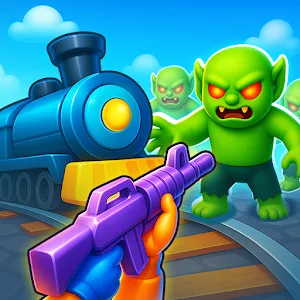 Train Protector v0.1 MOD APK (Menu, Fire Rate, God Mode, Damage)
