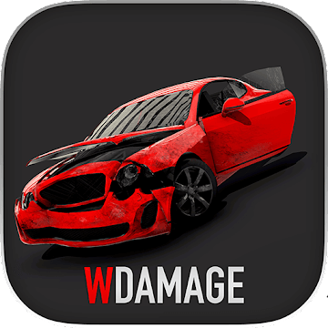 WDAMAGE: Car Crash Engine v267.1.3 MOD APK + OBB (Unlocked Cars/Map)