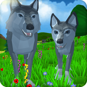 Wolf Simulator: Wild Animals 3D v1.053 MOD APK (Unlimited Coin, Meat)