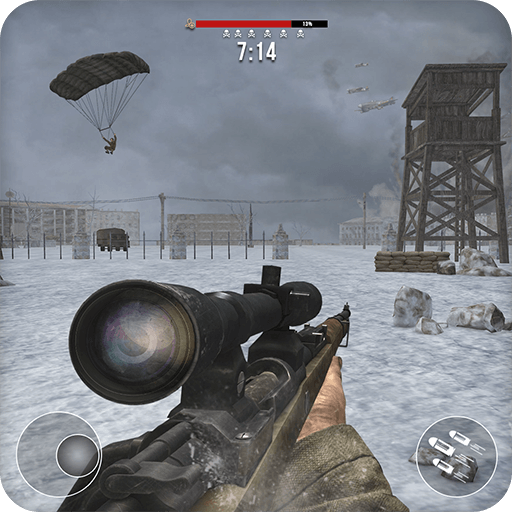 World War 2 Winter Heroes v1.4.3 MOD APK (Dumb Enemy, God Mode)
